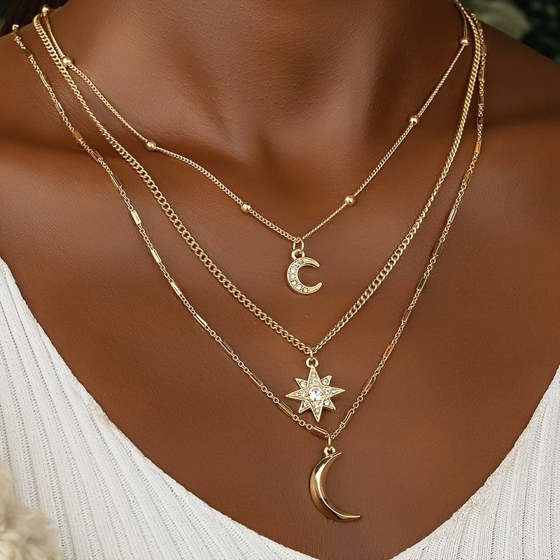 Cosmic - 18k Gold plated Necklace set